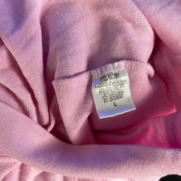 Dream Scene Rose All Day Sweatshirt Long Sleeve Pullover Scoop Neck Women L‎ - Picture 10 of 11